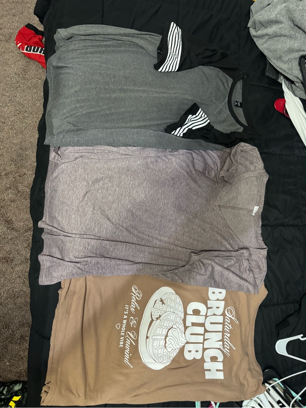 Brunch Club Short Sleeve Tee - Brown